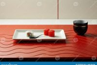 Premium AI Image | The aesthetics of Japanese cuisine Sushi Rice with vinegar seasoning Various ...